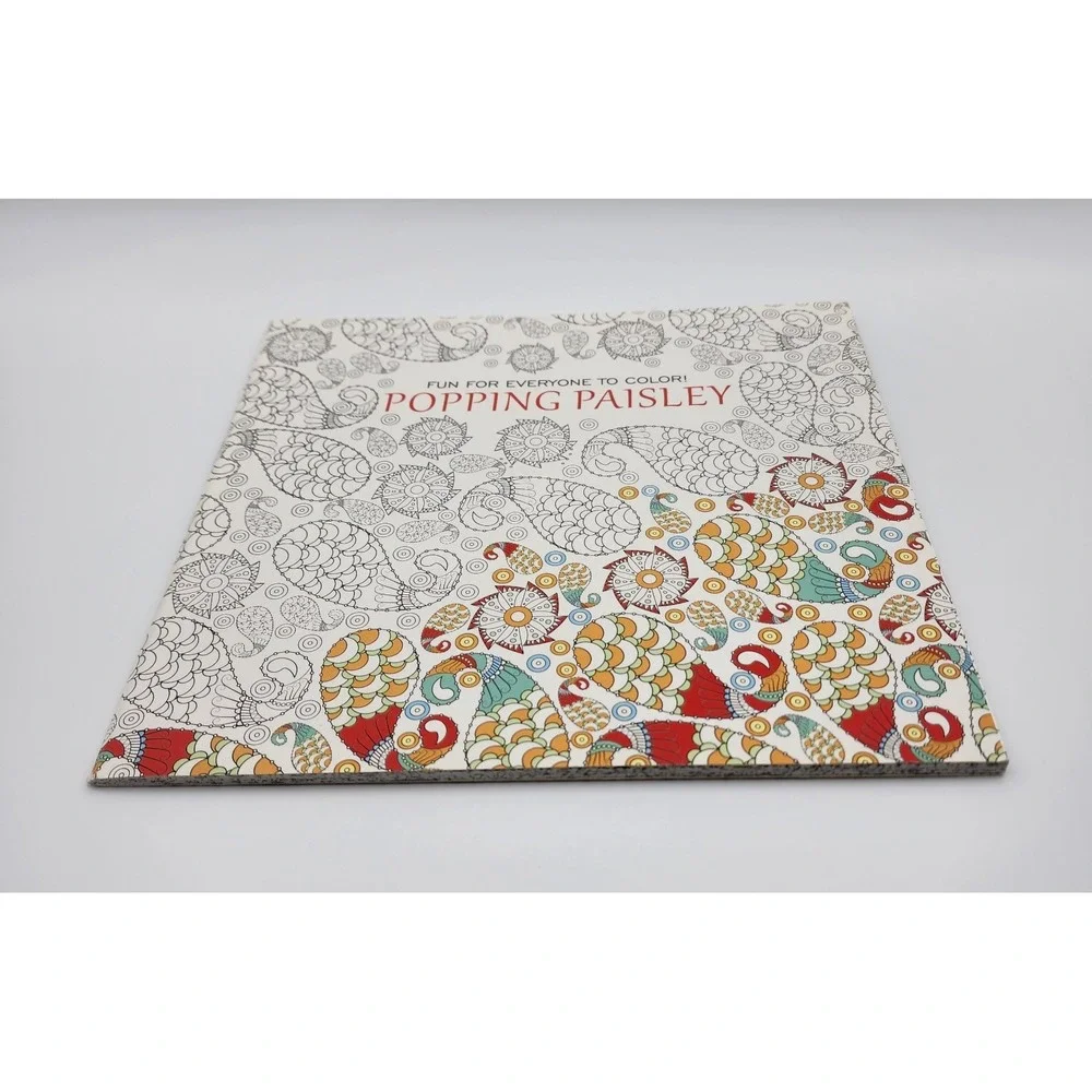 POPPING PAISLEY |‎ LEISURE ARTS (6817) By The Guild Of Master Craftsman